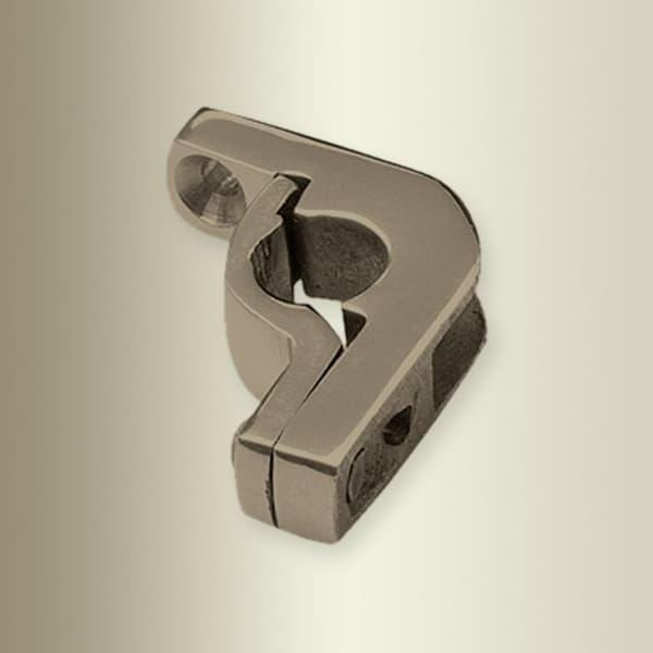 Knektöga 39 x 10 x 40 mm brunt mässing 13 mm diameter Trappräcken Tillbehör Küberit