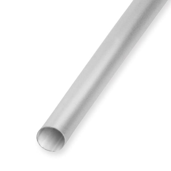 Trappstegshorn avsatt utan ekollonknappar 9 x 9 x 2500 mm borstad nickelmässing 9 mm i diameter Küberit