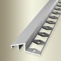 Miniatyrbild 3 av 5: Rampprofil Anpassningsprofil 12.5 x 23 x 2500 mm Ramhöjd 12.5 mm Kompensationsprofil Aluminium Profil...