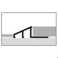 Miniatyrbild 5 av 5: Rampprofil Anpassningsprofil 12.5 x 23 x 2500 mm Ramhöjd 12.5 mm Kompensationsprofil Aluminium Profil...