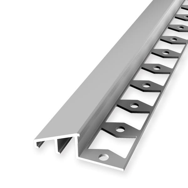 Rampprofil Anpassningsprofil 12.5 x 23 x 2500 mm Ramhöjd 12.5 mm Kompensationsprofil Aluminium Profil...