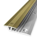 Miniatyrbild 1 av 5: PROVISTON Kompenserande profil Profil i vinyl l 25 mm Kompensation av H 4 - 9,5 mm L 1000 mm Profil i aluminium Guld