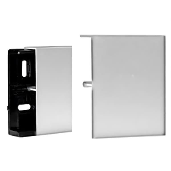Plinthe klick 60 x 15 mm anodiserad aluminium med clipsystem inkluderat i rostfritt stål