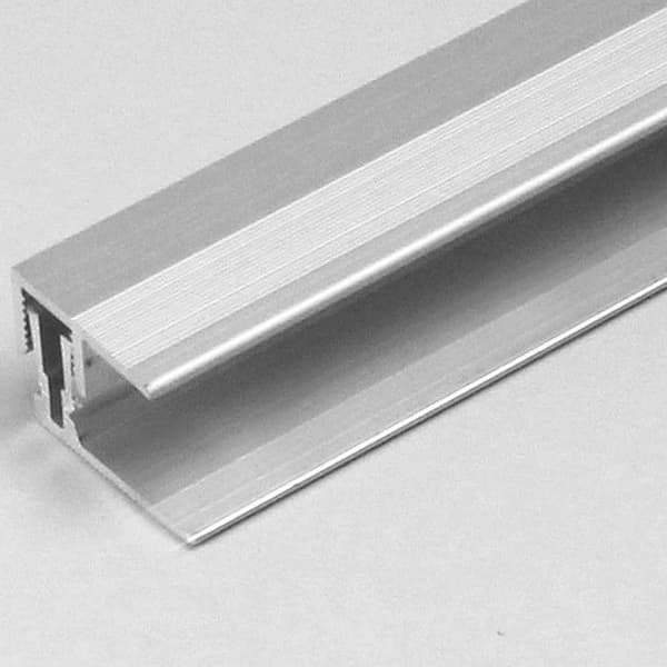 Profil av avslutning för laminatgolv H 11-15 mm anodiserad aluminium