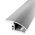 Miniatyrbild 1 av 5: PROVISTON Üvergångsprofil Parkettkompensation l 39 mm Kompensation av H 12 - 17 mm L 2700 mm Profil i aluminium Argen...