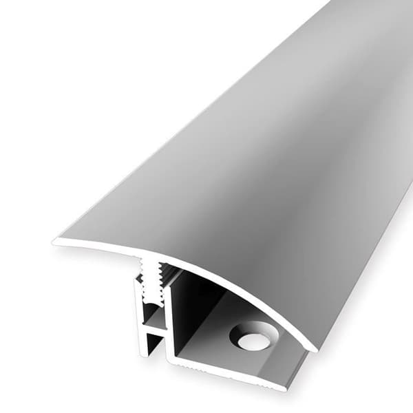 PROVISTON Üvergångsprofil Parkettkompensation l 39 mm Kompensation av H 12 - 17 mm L 2700 mm Profil i aluminium Argen...