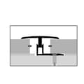 Miniatyrbild 4 av 5: PROVISTON Övergångsprofil Kompensation av laminat l 31,5 mm Kompensation av H 7 - 12 mm L 2700 mm Aluminiumprofil Sa...
