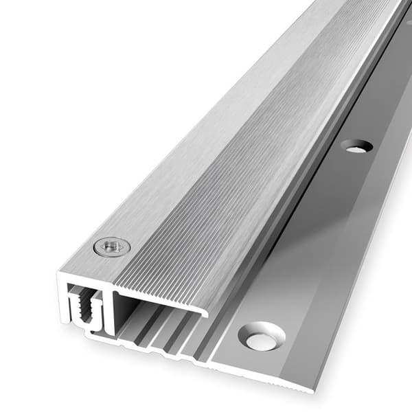 PROVISTON Avslutningsprofil Kompensationsprofil l 28 mm Kompensation av H 6.5 - 16 mm L 1000 mm Aluminiumprofil Silver...
