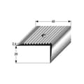 Miniatyrbild 1 av 3: Nez på steg 20 x 40 x 2000 mm anodiserad aluminium special svart luminescent