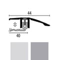 Miniatyrbild 2 av 5: PROVISTON Avslutningsprofil Övergångsprofil l 44 mm Kompensation av H 6.5 - 16 mm L 1000 mm Aluminiumprofil Utseende i...