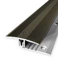 Miniatyrbild 1 av 5: PROVISTON Övergångsprofil Parkettkompensation l 44 mm H 7 - 18 mm L 2700 mm Aluminiumprofil Bronserad...