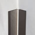 Miniatyrbild 3 av 5: PROVISTON Vinkel skyddsprofil Rostfritt stål Inox utseende 2 x 40 x 40 x 1000 mm Självhäftande Vinkel skyddsprofil