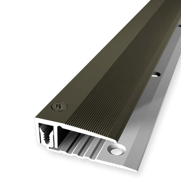 PROVISTON Inläggsprofil Kompensationsprofil l 33 mm Kompensation av H 7 - 18 mm L 2700 mm Aluminiumprofil Brons