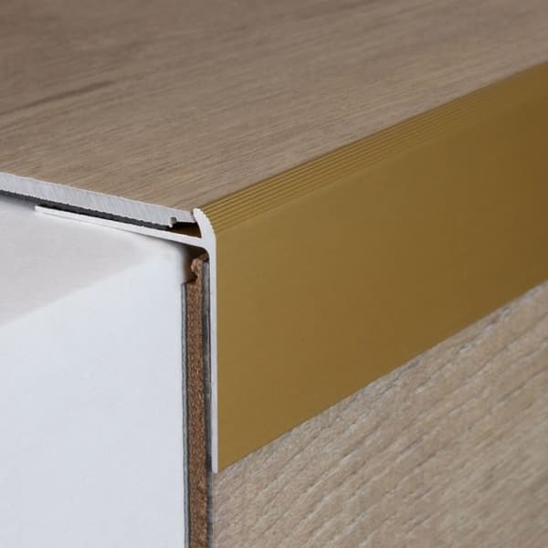 PROVISTON Steg för golvbeläggning 40 x 40 x 1000 mm Silver