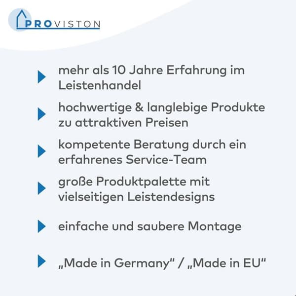PROVISTON Insättningsprofil Kompensationsprofil l 33 mm Kompensation av H 7 - 18 mm L 1000 mm Aluminiumprofil Utseende i...