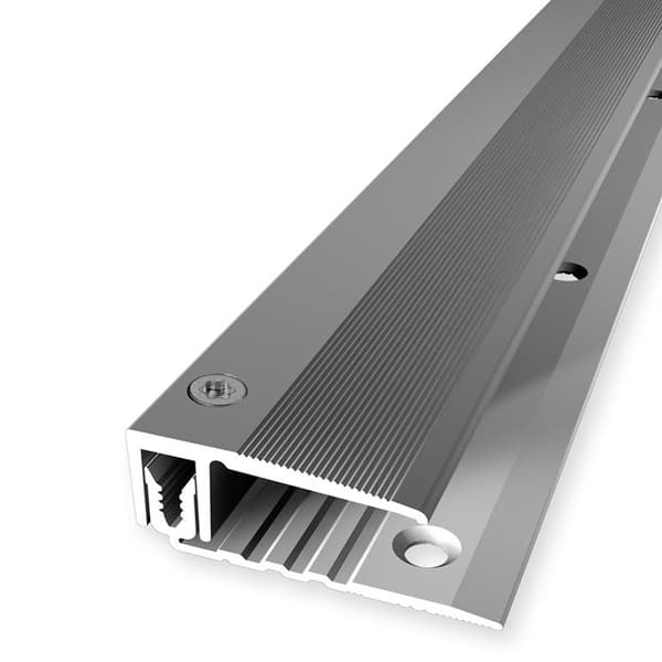 PROVISTON Insättningsprofil Kompensationsprofil l 33 mm Kompensation av H 7 - 18 mm L 1000 mm Aluminiumprofil Utseende i...