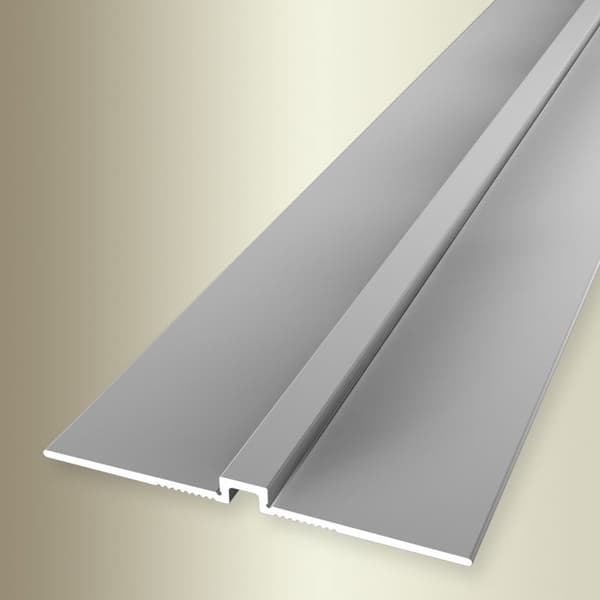 Väggprofil 4 x 4 x 2700 mm Hörnlist tapet slät Silver oborrad