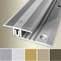 Miniatyrbild 2 av 5: PROVISTON Övergångsprofil Laminatkompensation l 34 mm H 6.5 - 16 mm L 1000 mm Aluminiumprofil Guld...