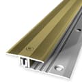 Miniatyrbild 1 av 5: PROVISTON Övergångsprofil Laminatkompensation l 34 mm H 6.5 - 16 mm L 1000 mm Aluminiumprofil Guld...