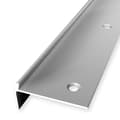 Miniatyrbild 1 av 5: Profil på noskant 21 x 48 x 2500 mm Vinkelprofil i aluminium diff. Varianter Küberit Silver