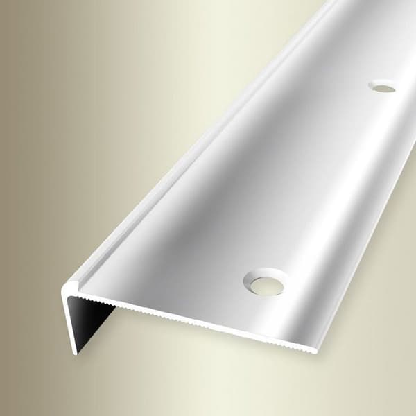 PROVISTON Profil nedre gång yta l 48 mm H 2,5 mm Aluminium Borad hög kvalitet
