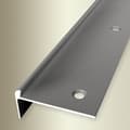 Miniatyrbild 3 av 5: Näsprofil 21 x 48 x 2500 mm Hörnprofil i aluminium, olika varianter Küberit rostfritt stål
