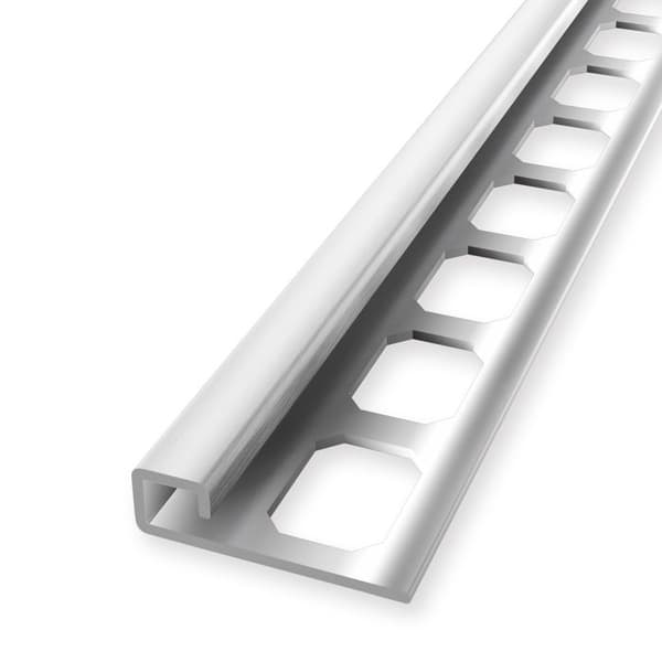 Kantprofil 9 x 31 mm H av kant 9 mm stängt perforerat Küberit