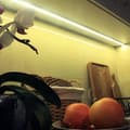 Miniatyrbild 3 av 4: PROVISTON Profil aluminium LED 20x8x2000mm Anodiserad svart LED-belysning Indirekt belysning LED-bitar 1 styck