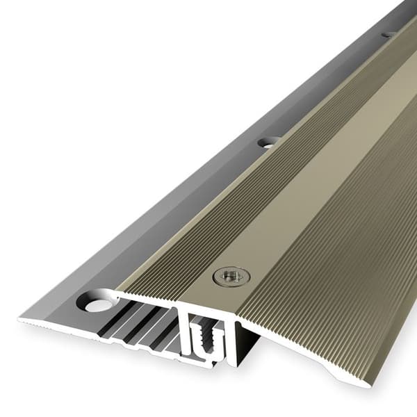 PROVISTON Kompensationsprofil Övergångsprofil l 44 mm Kompensation av H 6.5 - 16 mm L 2700 mm Aluminiumprofil Sabl...