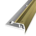 Miniatyrbild 1 av 5: PROVISTON Profil för trappnos Profil av metall l 23 mm Kompensation av H 7 - 16 mm L 2700 mm Profil av aluminium Guld