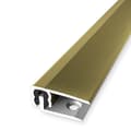 Miniatyrbild 1 av 5: PROVISTON Avslutningsprofil Parkettkompensation l 30 mm Kompensation av H 7 - 18 mm L 900 mm Aluminiumprofil Guld