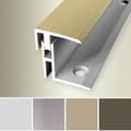 Miniatyrbild 2 av 5: PROVISTON Avslutningsprofil Parkettkompensation l 21 mm H 17 - 22 mm L 2000 mm Aluminiumprofil Brons