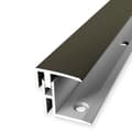 Miniatyrbild 1 av 5: PROVISTON Avslutningsprofil Parkettkompensation l 21 mm H 17 - 22 mm L 2000 mm Aluminiumprofil Brons