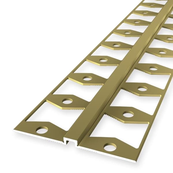 Profil av anslutning 4 x 4 x 2700 mm H av kant 2 mm slät väggprofil i aluminium Küberit