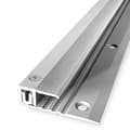 Miniatyrbild 1 av 5: PROVISTON Kompensationsprofil Avslutningsprofil l 22 mm Kompensationshöjd 6.5 - 16 mm L 1000 mm Profil i aluminium Silver...