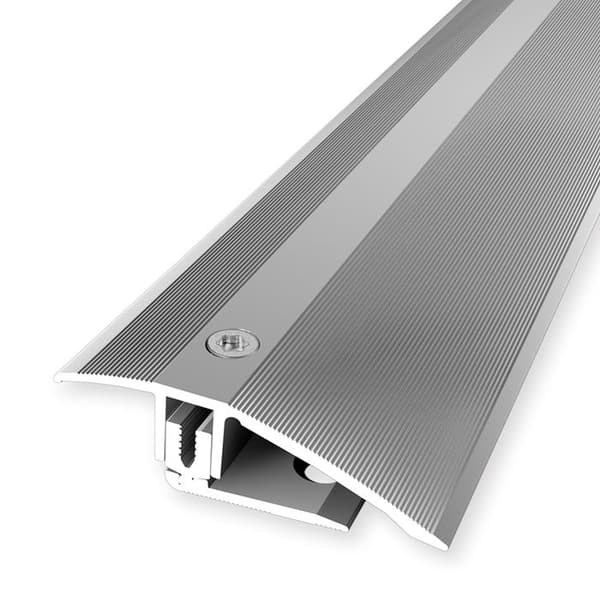 Flexibelt profil för parkett l 51 mm Höjdskillnad 7 - 23 mm Silver L 1000 mm