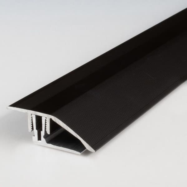 Klipprofil för kompensation, anpassningsprofil H 11 - 15 mm l 41 mm i 2 delar, anodiserad aluminium - mörkbrons - 900