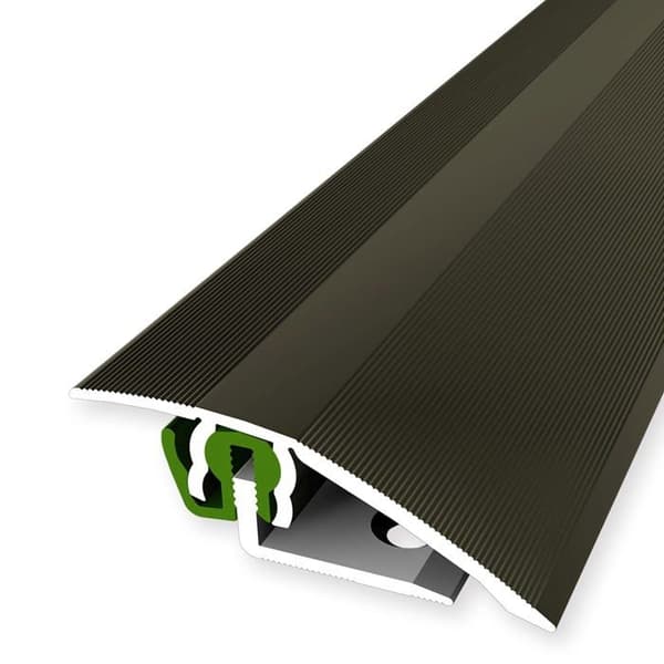 PROVISTON Övergångsprofil Profil för parkett l 51 mm Kompensation av H 3 - 23 mm L 900 mm Aluminiumprofil Brons