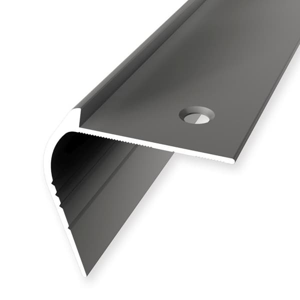 Nez de marche 50 x 48 x 2500 mm Alu Cornière Percé fraisé diff. s Küberit Acier