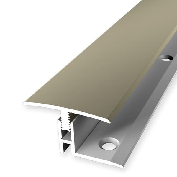 PROVISTON Övergångsprofil För parkettkompensation l 31,5 mm Kompensation H 12 - 17 mm L 1000 mm Profil i aluminium Sab...