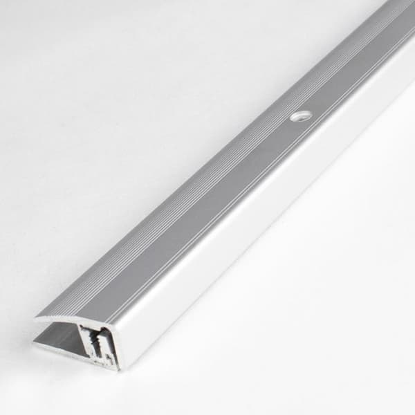 Profil för avslutning, dekorlist av laminat H 7 - 17 mm l 24 mm i 3 delar, anodiserad aluminium, borrad Flex-guld-900