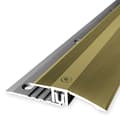 Miniatyrbild 1 av 5: PROVISTON Kompensationsprofil Övergångsprofil l 44 mm Kompensation av H 6.5 - 16 mm L 2700 mm Aluminiumprofil Guld