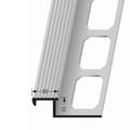 Miniatyrbild 4 av 5: Nästeg för keramik 9 x 20 x 2500 mm Tjocklek 9 mm i stansad aluminium 11 mm