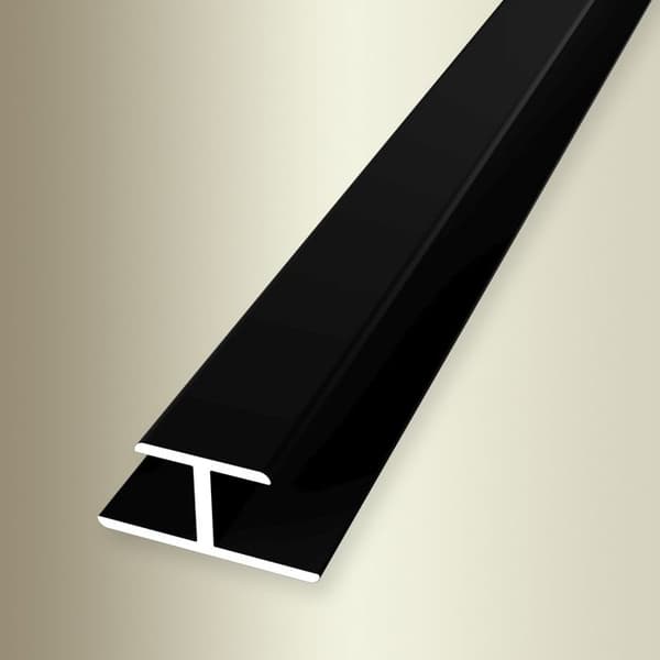 Anslutningsprofil 10,2 x 10,2 x 2550 mm kant H 8,2 mm aluminium H - slät profil Küberit