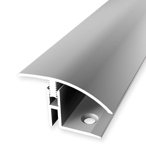 PROVISTON Övergångsprofil Parkettkompensation l 39 mm Kompensation av H 17 - 22 mm L 1000 mm Aluminiumprofil Argen...