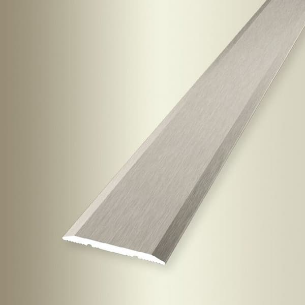 PROVISTON Övergångsprofil l 25 mm H 0 - 99 mm L 1000 mm Anodiserad aluminium Slät Platinium Fint slipad Självhäftande