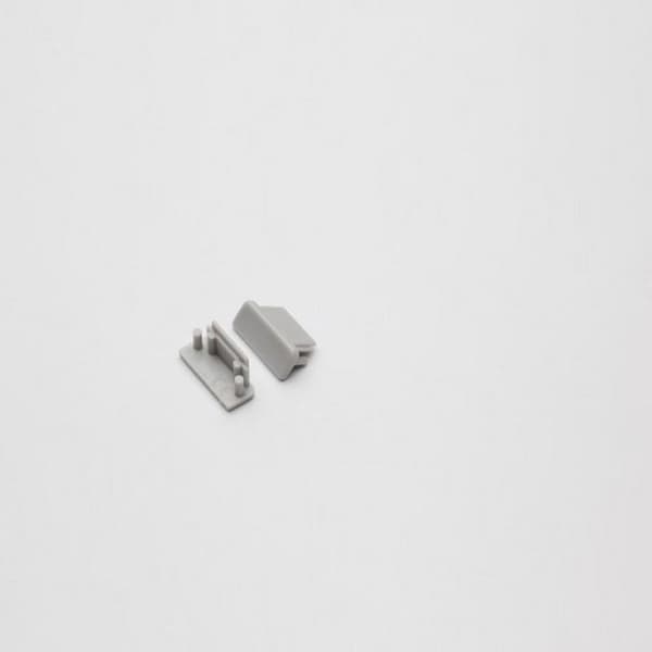 PROVISTON Ändstycken för LED-aluminiumprofil 20 x 8 mm Belysning LED Indirekt belysning LED-stänger 2 delar