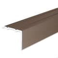 Miniatyrbild 1 av 5: PROVISTON Anodiserad Aluminiumhörnprofil Bronsljus l 24.5 mm H 18 mm L 1000 mm Självhäftande