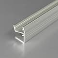 Miniatyrbild 1 av 4: PROVISTON Aluminiumprofil LED 15.6 x 22.5 x 2000 mm Vit Indirekt belysning LED belysning LED-strips 1 styck
