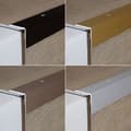 Miniatyrbild 3 av 5: PROVISTON Trappsteg 30 x 30 x 2700 mm Trappsteg Hörnlist i kombination Aluminium anodiserad ljusbrons Perc...